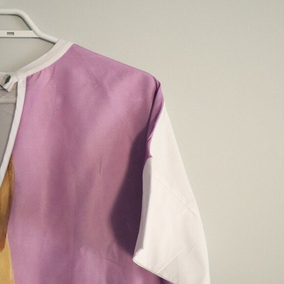 Zara Women's Sz M Short Sleeve Keyhole Taylor Swift Midi‎ Stretch Dress - Picture 6 of 9